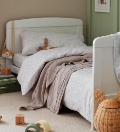 Secret Linen Store 100% Organic Cotton Cot Bed Duvet Cover Set