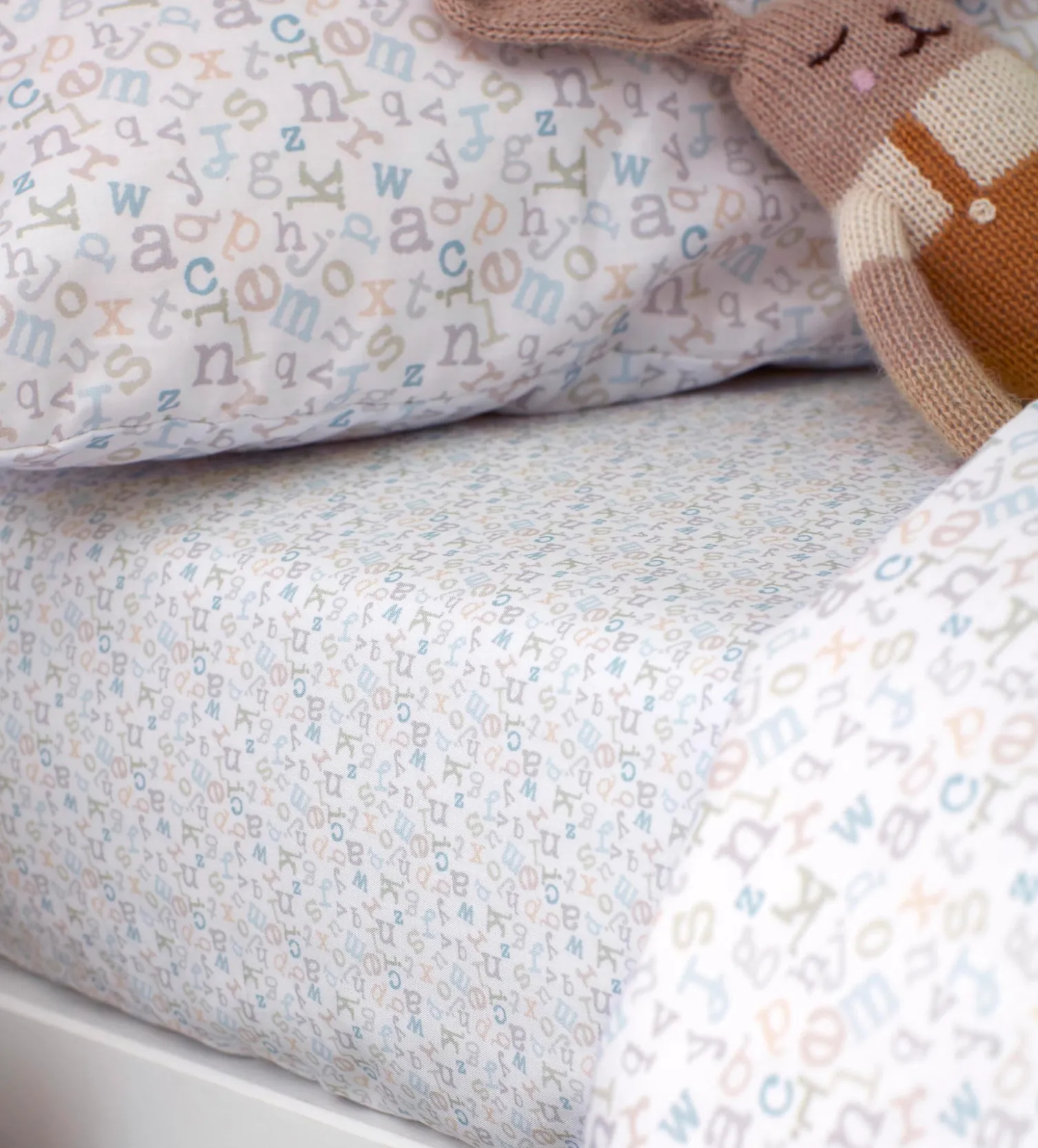 Secret Linen Store 100% Organic Cotton Cot Bed Fitted Sheet