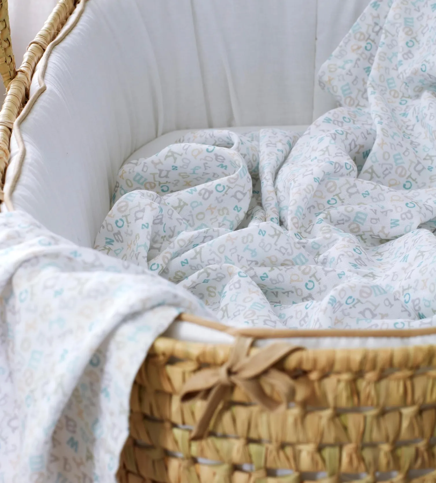 Secret Linen Store 100% Organic Cotton Muslin Swaddle Blanket