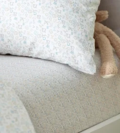 Secret Linen Store 100% Organic Cotton Single Fitted Sheet