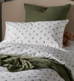 Secret Linen Store Acorn 100% Organic Cotton Duvet Cover Set