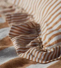 Secret Linen Store 100% Linen Frill Edge Cushion Cover