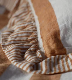 Secret Linen Store 100% Linen Frill Edge Cushion Cover