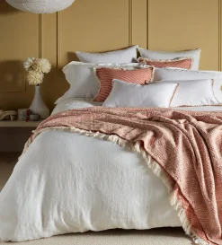 Secret Linen Store Amy 100% Cotton Cushion Cover