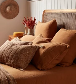 Secret Linen Store Anika Floral 100% Cotton Cushion Cover