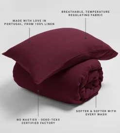 Secret Linen Store 100% Linen Housewife Pillowcase
