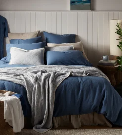 Secret Linen Store Linen Blend Duvet Cover