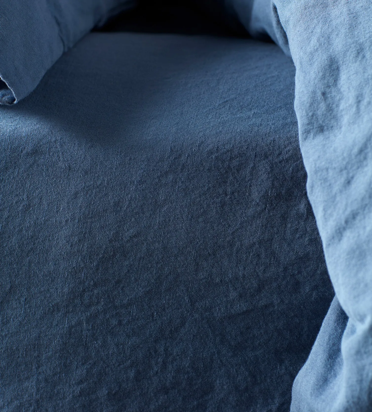 Secret Linen Store Linen Blend Fitted Sheet