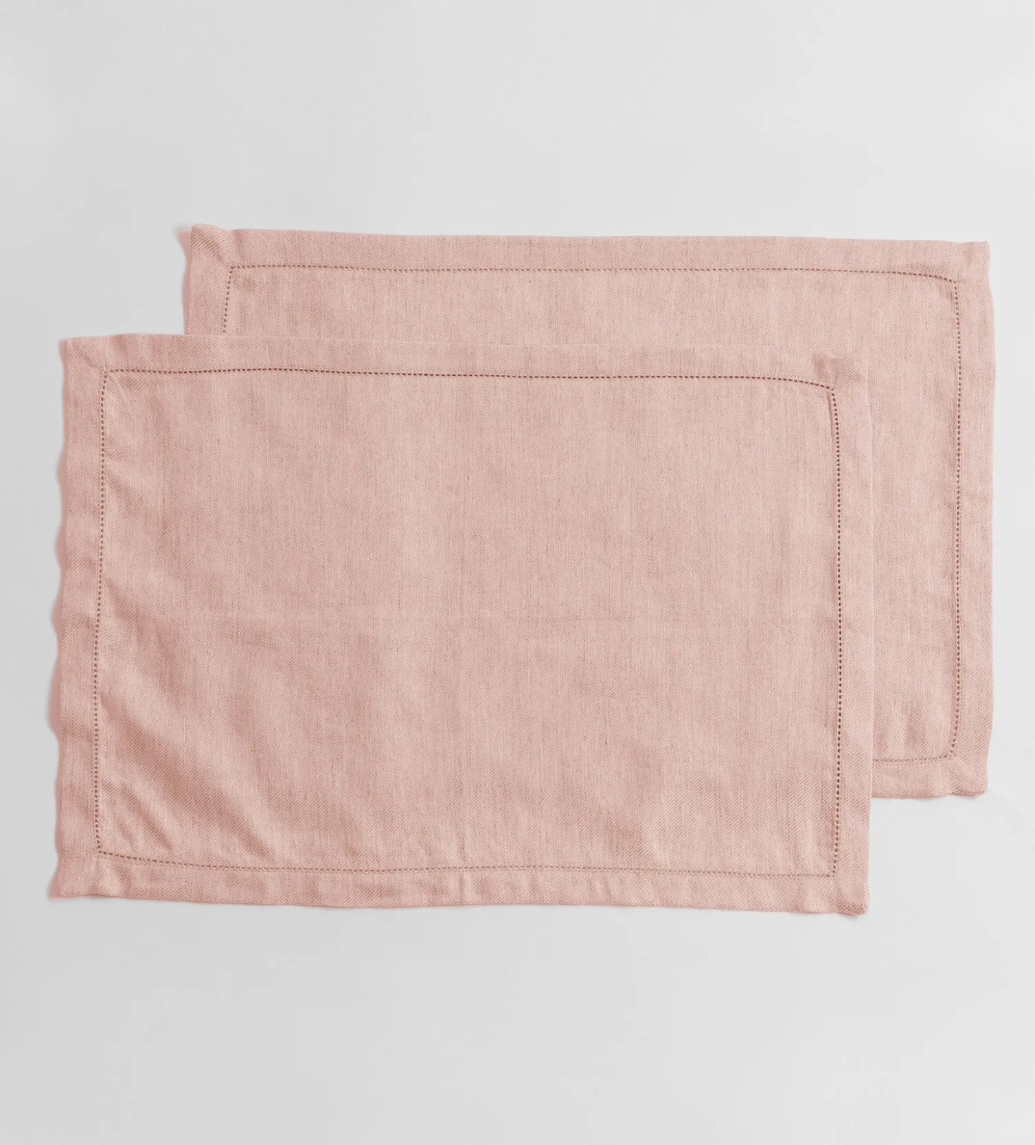 Secret Linen Store Twill Cotton Linen Placemats - Set of 2