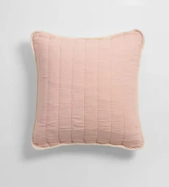 Secret Linen Store 100% Cotton Quilted Cushion Cover