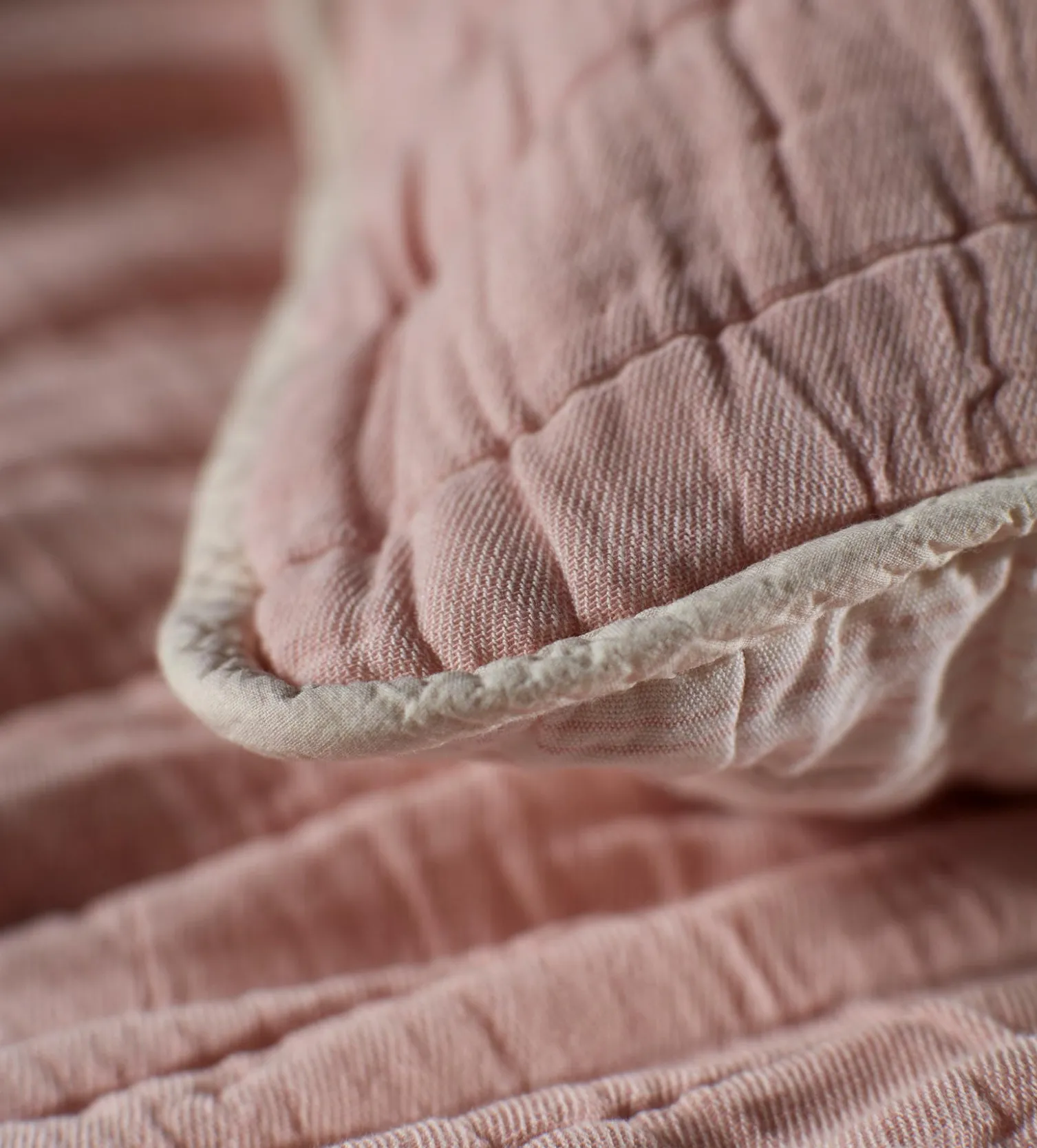 Secret Linen Store 100% Cotton Quilted Throw