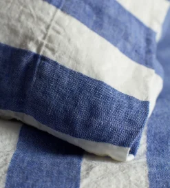 Secret Linen Store Cobalt 100% Linen Housewife Pillowcase