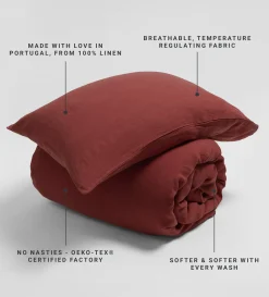 Secret Linen Store 100% Linen Duvet Cover