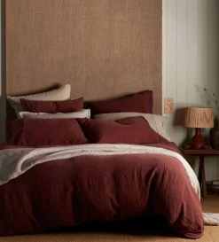 Secret Linen Store 100% Linen Fitted Sheet