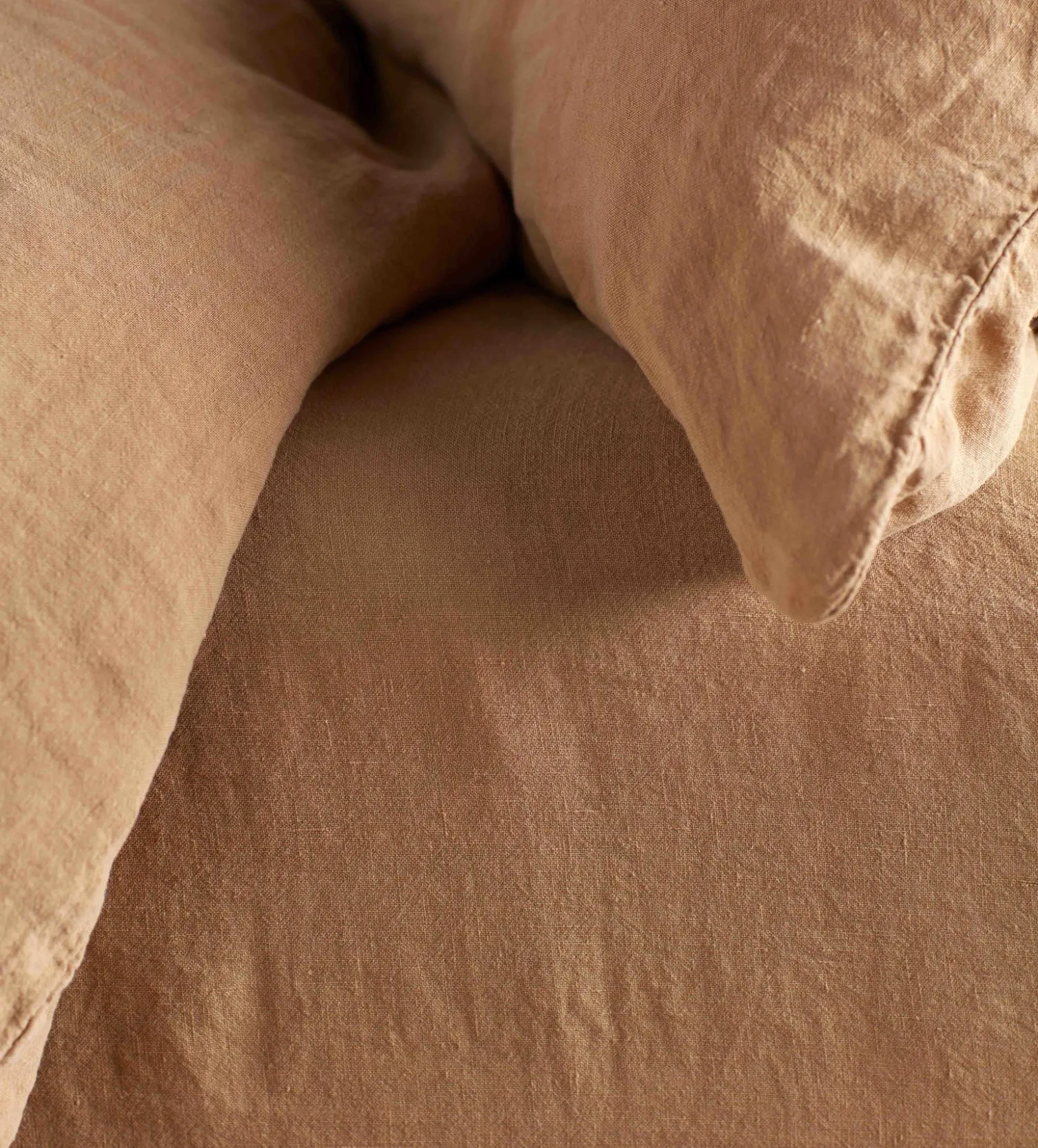 Secret Linen Store 100% Linen Fitted Sheet