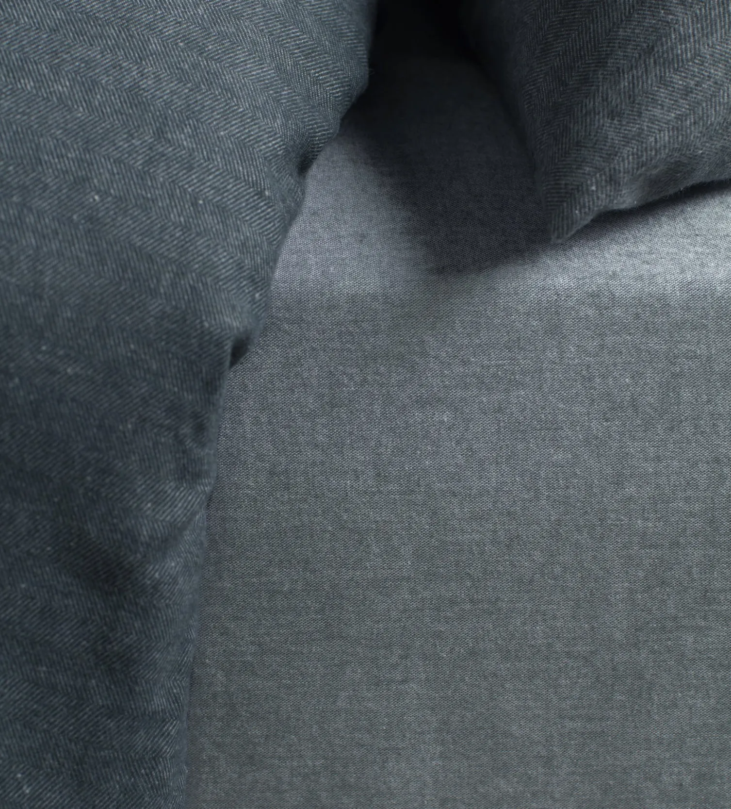 Secret Linen Store Darkest Spruce Brushed 100% Organic Cotton Fitted Sheet