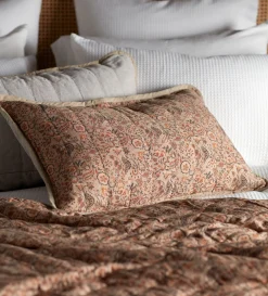 Secret Linen Store Ellie 100% Cotton Quilted Cushion Cover
