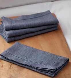Secret Linen Store Cotton Linen Napkins - Set of 4
