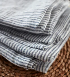 Secret Linen Store 100% Linen Napkins - Set of 4