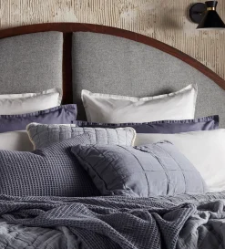 Secret Linen Store 100% Cotton Quilted Cushion Cover