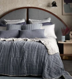 Secret Linen Store 100% Cotton Quilted Throw