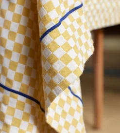 Secret Linen Store Glassette Cecilia 100% Cotton Rectangle Tablecloth