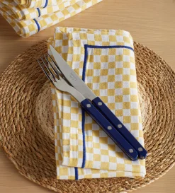 Secret Linen Store Glassette Cecilia 100% Cotton Napkins