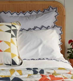 Secret Linen Store Glassette Freida 100% Cotton Oxford Pillowcase