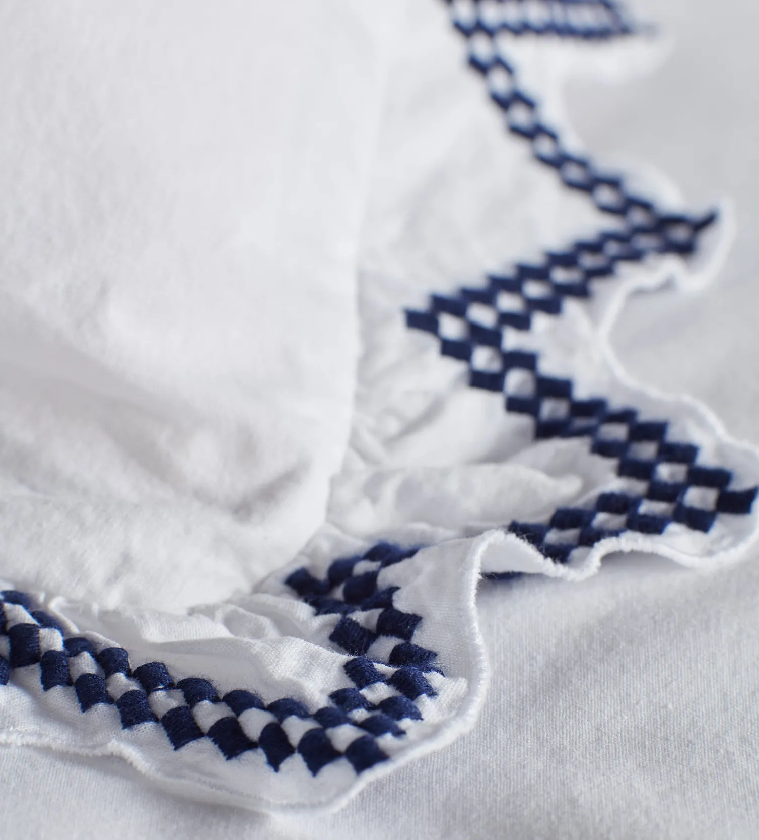 Secret Linen Store Glassette Freida 100% Cotton Oxford Pillowcase