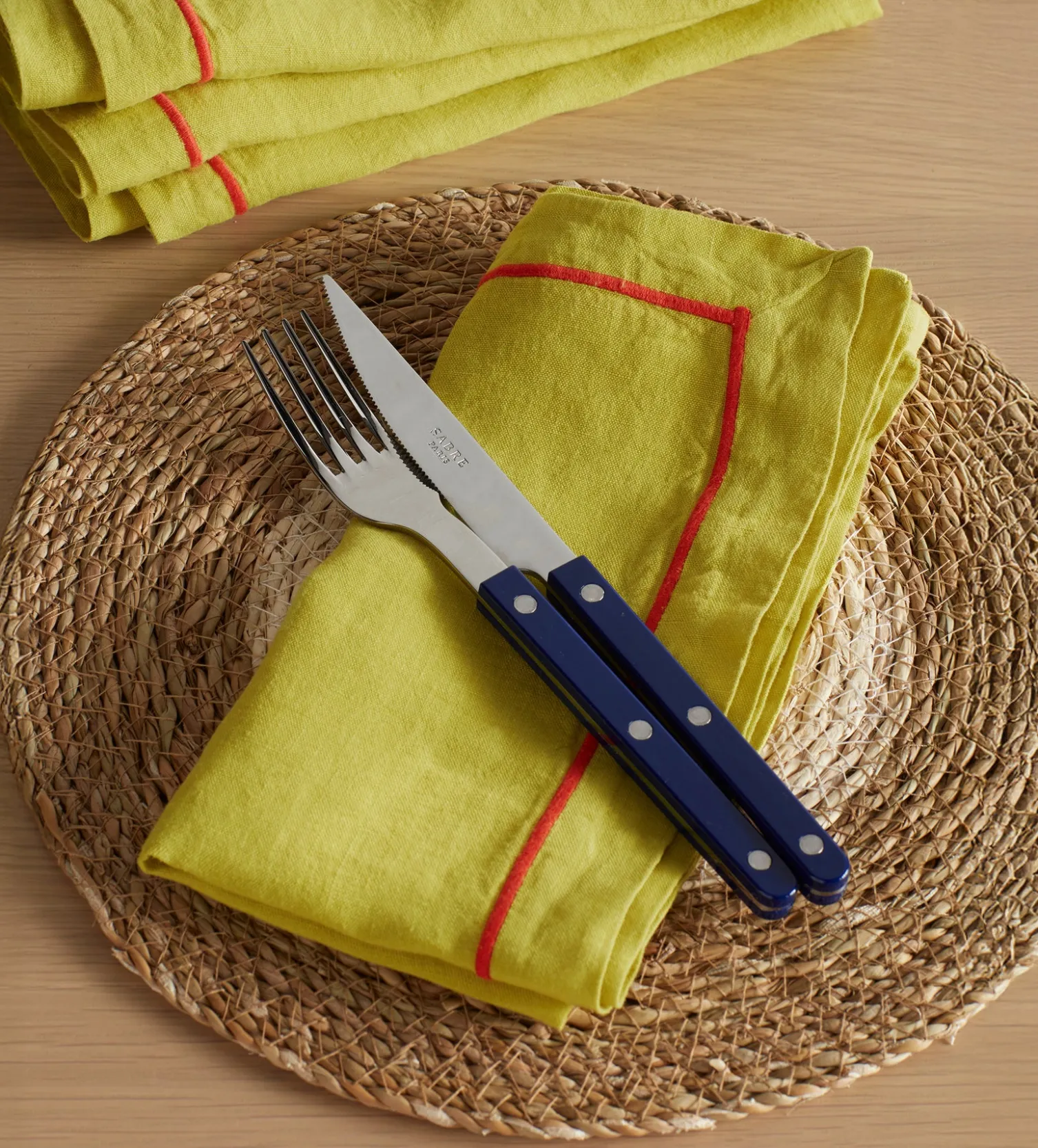 Secret Linen Store Glassette Vine 100% Linen Napkins