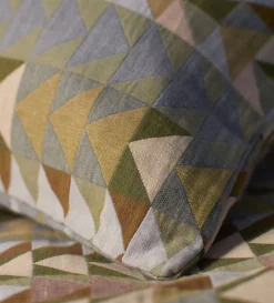 Secret Linen Store Green Jude 100% Cotton Duvet Cover