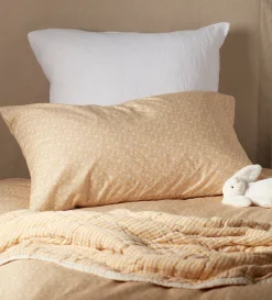 Secret Linen Store Honey Elle 100% Organic Cotton Duvet Cover Set