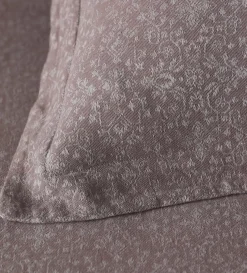 Secret Linen Store Jasmine Floral Jacquard 100% Cotton Duvet Cover