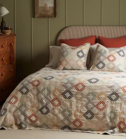 Secret Linen Store Jolene 100% Cotton Cushion Cover