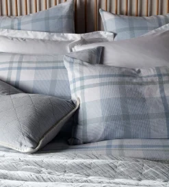 Secret Linen Store Lauren Check 100% Cotton Housewife Pillowcase