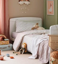 Secret Linen Store Little Finn 100% Cotton Quilted Throw