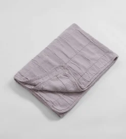 Secret Linen Store Little Finn 100% Cotton Quilted Throw