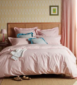 Secret Linen Store Pink Bindi 100% Cotton Fitted Sheet