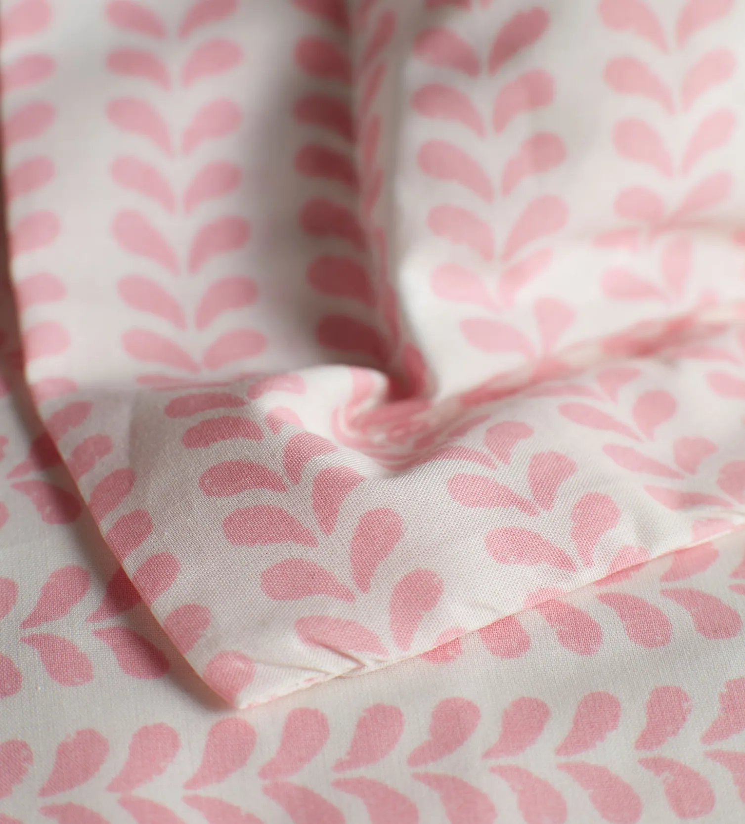 Secret Linen Store Pink Bindi 100% Cotton Oxford Pillowcase