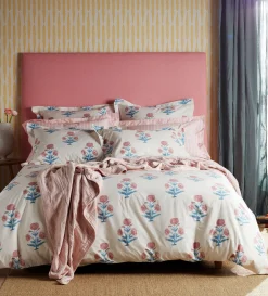 Secret Linen Store Molly Mahon Poppy 100% Cotton Duvet Cover