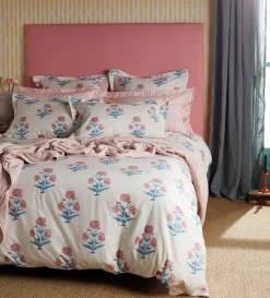 Secret Linen Store Molly Mahon Poppy 100% Cotton Oxford Pillowcase