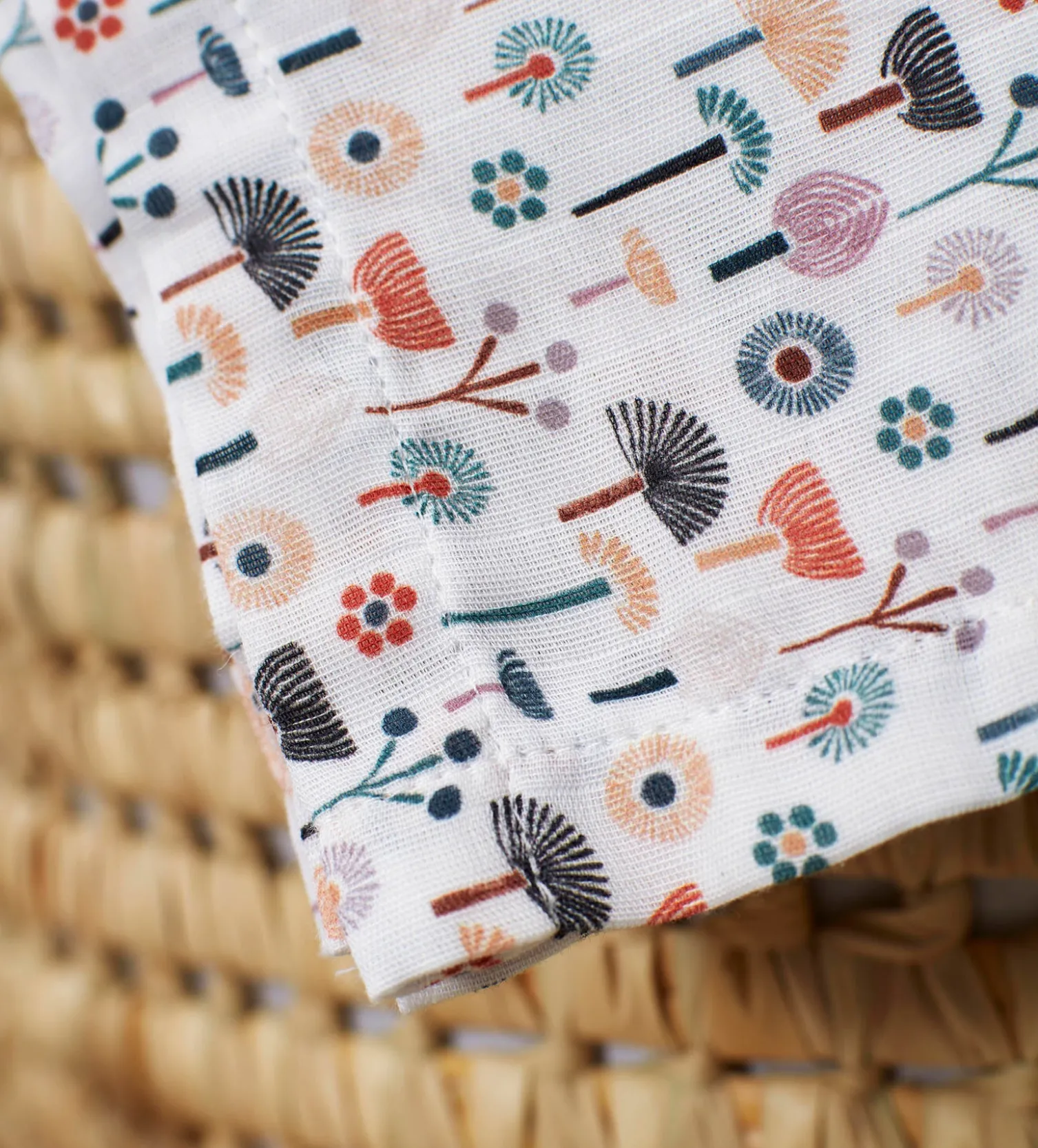 Secret Linen Store 100% Organic Cotton Muslin Swaddle Blanket