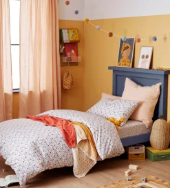 Secret Linen Store 100% Organic Cotton Single Duvet Cover Set