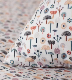 Secret Linen Store 100% Organic Cotton Cot Bed Duvet Cover Set