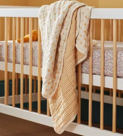 Secret Linen Store Spot Little Quinn 100% Cotton Quilted Throw