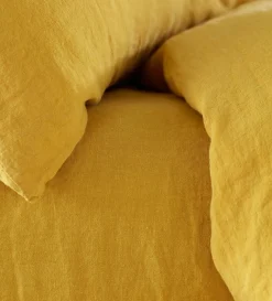 Secret Linen Store 100% Linen Fitted Sheet