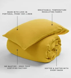 Secret Linen Store 100% Linen Housewife Pillowcase
