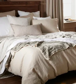 Secret Linen Store 100% Linen Housewife Pillowcase
