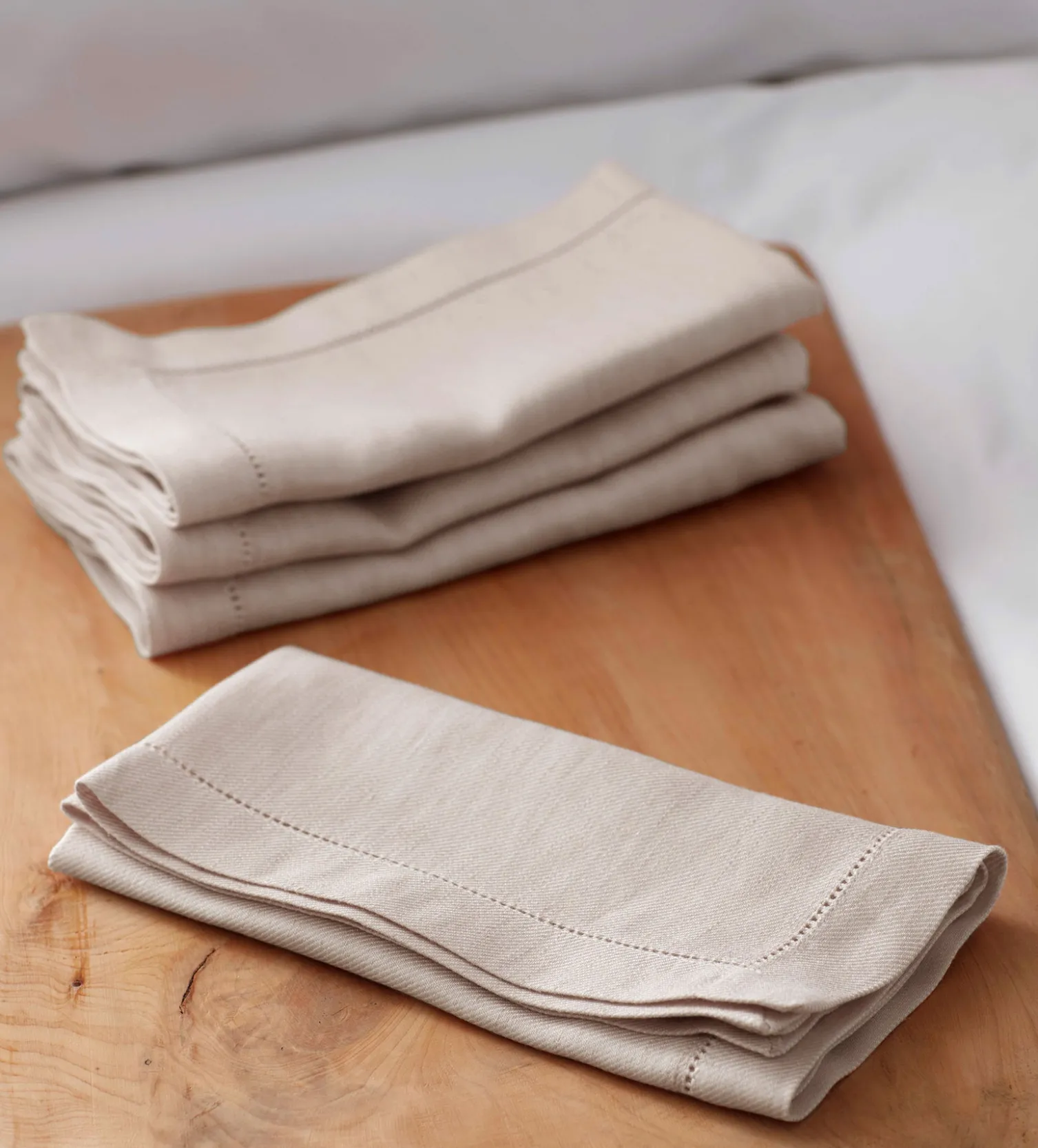 Secret Linen Store Cotton Linen Napkins - Set of 4
