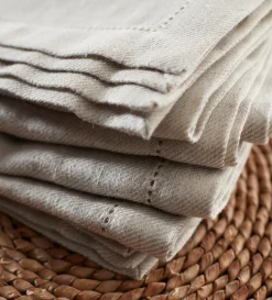 Secret Linen Store Cotton Linen Napkins - Set of 4